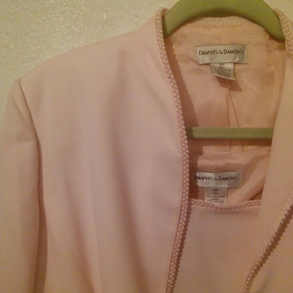 Draper's & Damon's 3 Piece Skirt Suit